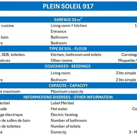 2 Pieces Pour 4 Pers - Confort Et Wi-fi - Fr-1-182-190 Apartment Meribel